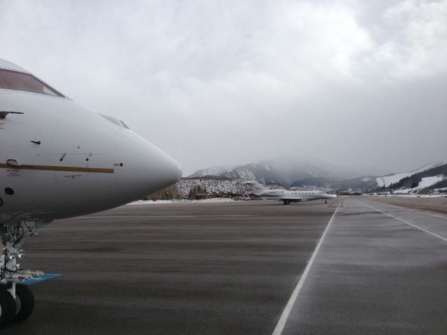 Bombardier Global Express (N918TA) - Aspen Baby!