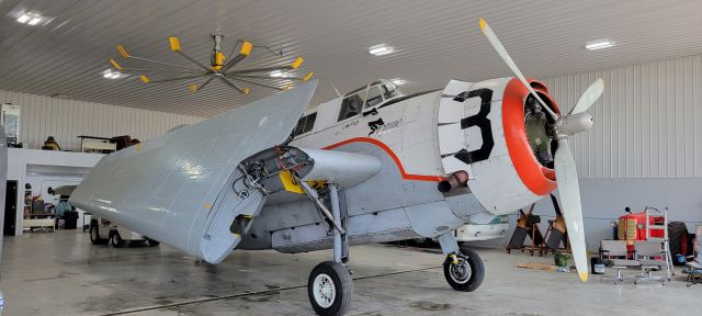 N145WB — - The ONLY Avenger in the world flying in Airtanker-Fire Bomber configuration.  At KVYS,  5/18/23