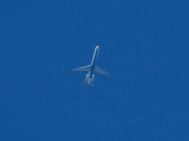 McDonnell Douglas MD-88 (N910DE) - N910DE, A Delta Airlines McDonell Douglas MD-88 Flying Over My Home After Departing Baltimore En-Route To Atlanta, This Aircraft Was Built In 1992