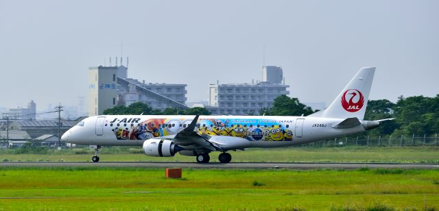 Embraer ERJ-190 (JA248J) - Specially Painted Aircraft JAL MINION JET 