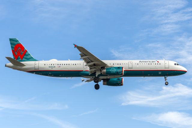 Airbus A321 (N580UW) - America West Heritage