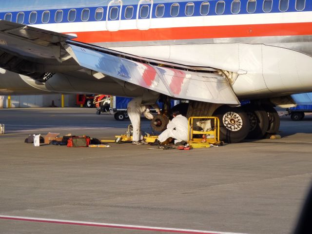 McDonnell Douglas MD-83 — - Burned up the brakes during landing. Used up all of 28L.