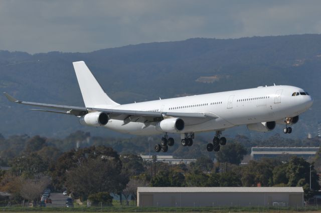 Airbus A340-300 (CS-TQZ) - About to land Rw 23 Adelaide, Sth Australia, July 16, 2020.