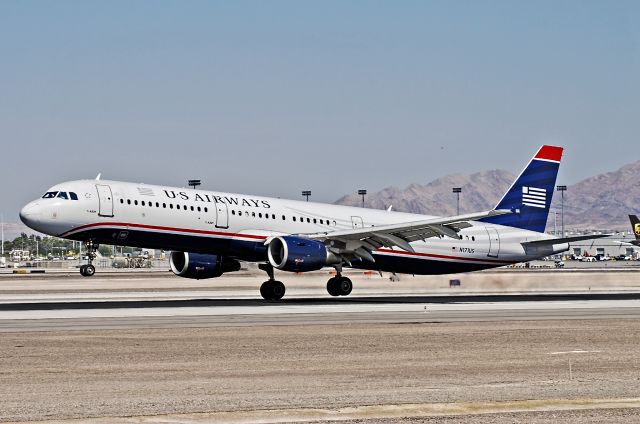 Airbus A321 (N171US) - N171US US Airways 2001 Airbus A321-211 C/N 1465  - Las Vegas - McCarran International (LAS / KLAS) USA - Nevada, September 20, 2012 Photo: Tomás Del Coro