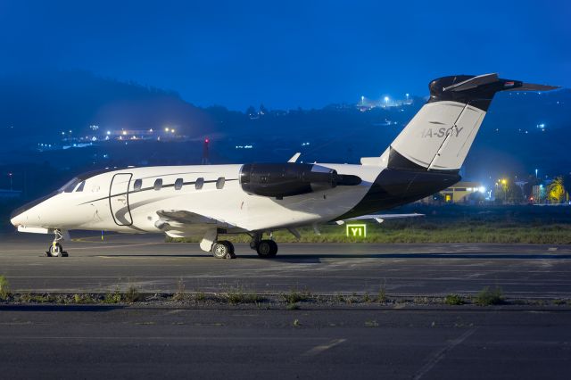 Cessna Citation III (HA-SCY) - Tenerife Norte - Los Rodeos (TFN / GCXO) - Spainbr /br /Photo taken: April 18, 2024br /br /Operator: BJ Aviationbr /Type: Cessna 650 Citation G-VIbr /Registration: HA-SCYbr /Serial: 650-0202br / br /Category: Civil Aircraft - Business Jetbr /Marked as: Dawn/dusk/night