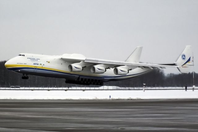 Antonov An-225 Mriya (UR-82060) - An-225 landing in Ostrava airport.