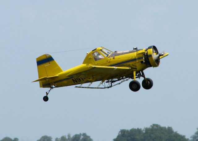 N91968 — - Dusting fields near Natchitoches, Louisiana.