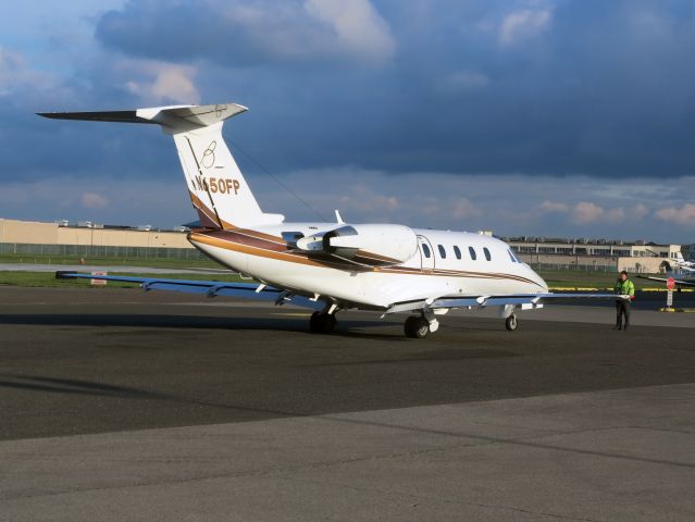 Cessna Citation III (N650FP) - A very nice business jet.