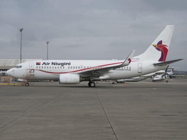 Boeing 737-700 (P2-PXD) - 4 SEP 2016.