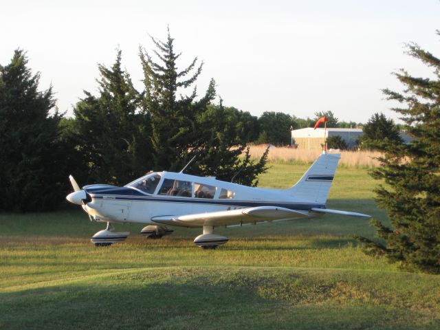 Piper Cherokee (N15650) - N15650 at Jans Airport east of Wichita, KS.