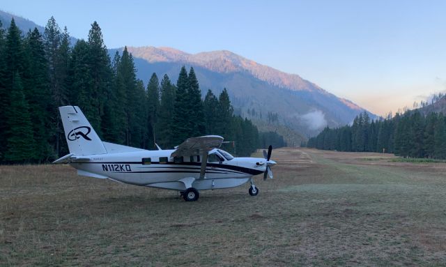 Quest Kodiak (N112KQ) - Landing in the mountains