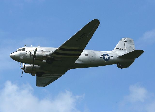 Douglas DC-3 (F-AZOX) - Douglas C-47B Dakota Mk4, La Ferté-Alais Airfield (LFFQ) Air Show (Le Temps Des Hélices) in may 2012