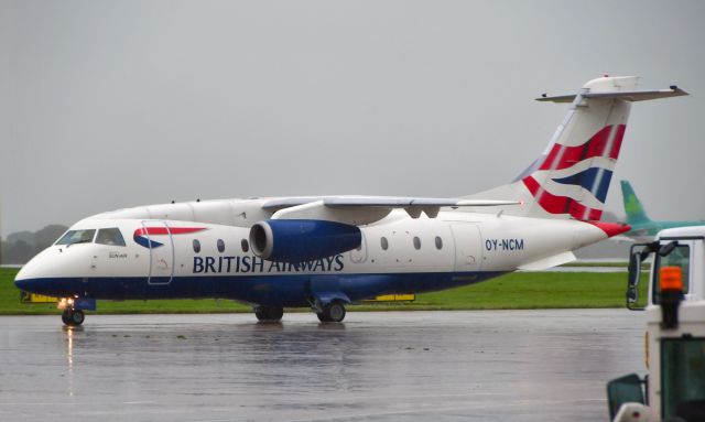 Fairchild Dornier 328JET (OY-NCM) - Sun Air Fairchild Dornier Do-328JET-310 OY-NCM in Manchester 