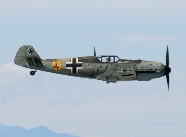 ME109E — - Messerschmitt Bf 109E-3 Emil in flight.