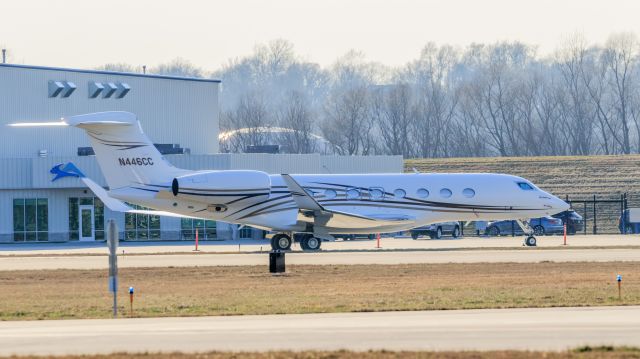 Gulfstream Aerospace Gulfstream G650 (N446CC) - TWY7