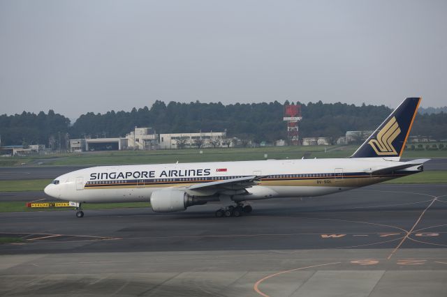 Boeing 777-200 (9V-SQL) - 26 September 2016:NRT-SIN.