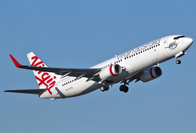 Boeing 737-800 (VH-YFQ) - VIRGIN AUSTRALIA AIRLINES - BOEING 737-8FE - REG VH-YFQ (CN 41010/4494) - ADELAIDE INTERNATIONAL AIRPORT SA. AUSTRALIA - YPA (30/4/2015)