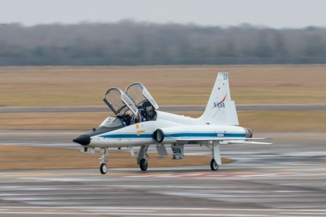 Northrop T-38 Talon (N959NA) - NASA959 taxis to park after a training mission on 2/25/2021