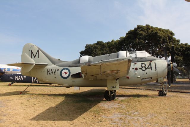 N841 — - Fairey Gannet AS-1/4br /Royal Australian Navybr /Photo: 03.03.2019