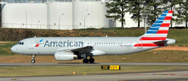 Airbus A320 (N669AW) - 3/9/17