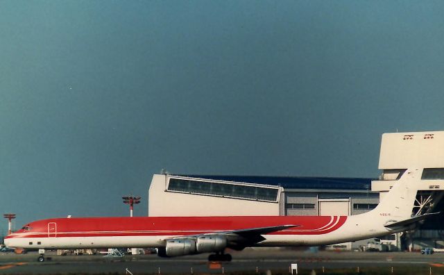 McDonnell Douglas DC-8-70 (N961R) - This is the picture taken before about 30 years, br /but a photo date isnt recording a photo date then, br /and is unclear.br /EB Douglas DC-8-73CFbr /N961R  46133/534  ex N801WA  N6165A