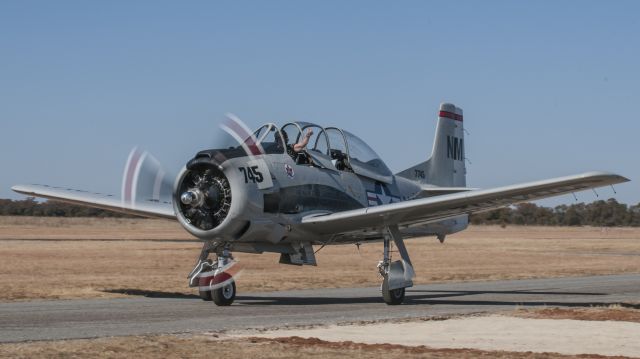 N7745 — - Trojan 7745 at local Air Show in South Africa.