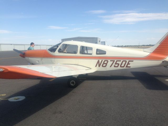 Piper Cherokee (N8750E) - Ready to go do some touch and goes at a airport down the road.