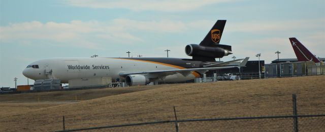 Boeing MD-11 (N263UP) - 020222 parked on north cargo ramp