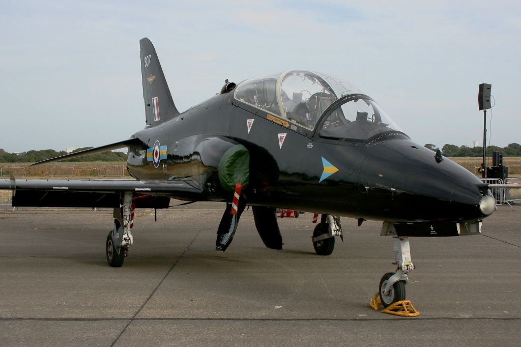 Boeing Goshawk (XX307) - Royal Air Force British Aerospace Hawk T.1-1A, Lann Bihoué Naval Air Base (LFRH - LRT) Open day 2012.