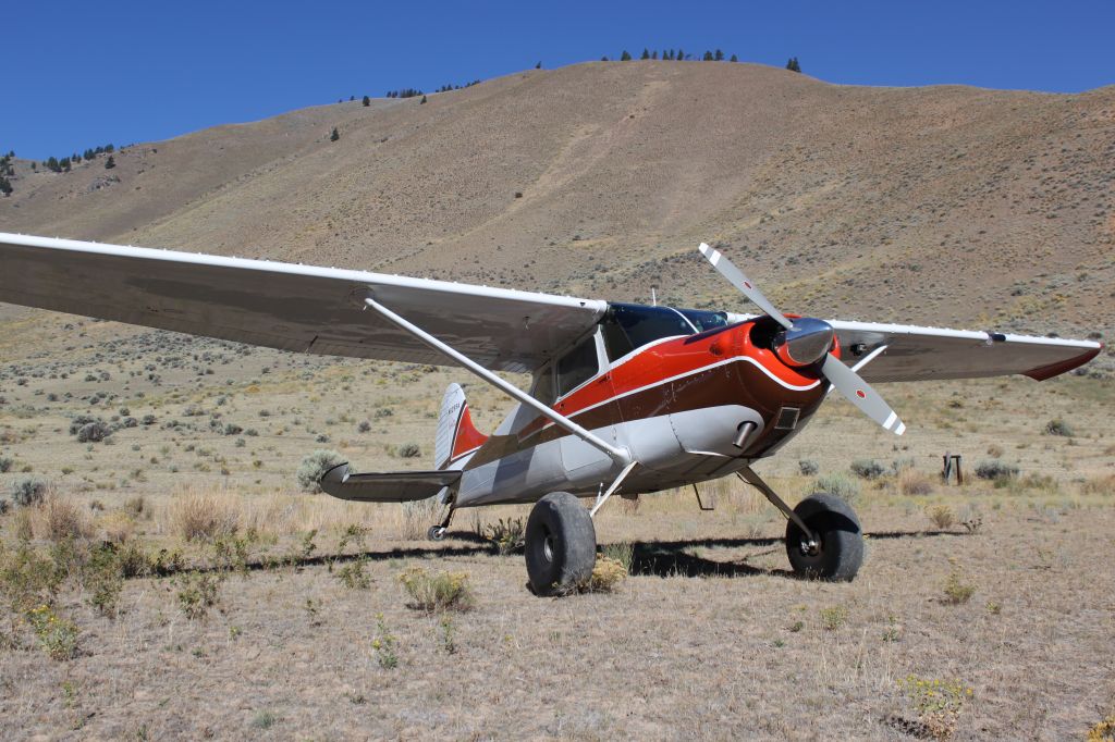 Cessna 170 (N8299A) - Mahoney Creek, ID