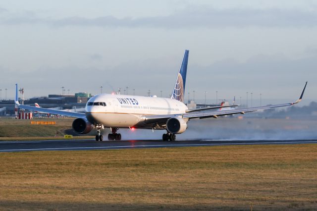 BOEING 767-300 (N663UA) - UA81 departs to EWR.  Not many B763s around these days