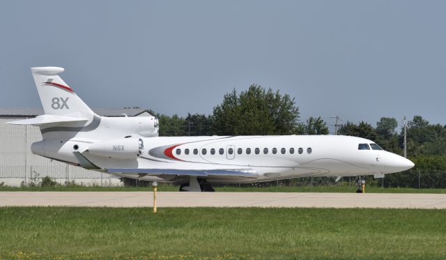 Dassault Falcon 8X (N8X) - Airventure 2017