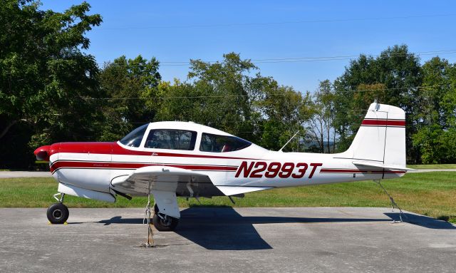 North American Rockwell Commander 200 (N2993T) - Aero Commander Meyers 200D N2993T in Xenia Greene County Airport