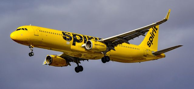 Airbus A321 (N683NK) - N683NK 2018 Spirit Airlines Airbus A321-231 s/n 8114 - Las Vegas - Harry Reid International Airport KLASbr /USA - Nevada March 6, 2022br /Photo: Tomás Del Coro