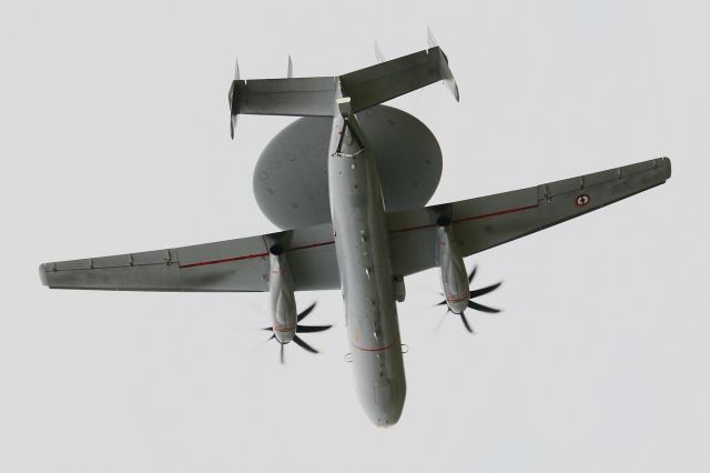 Grumman E-2 Hawkeye (FNY1) - French Navy Northrop-Grumman E-2C Hawkeye, Solo Display Open day 2012, Lann Bihoué Naval Air Base (LFRH - LRT)