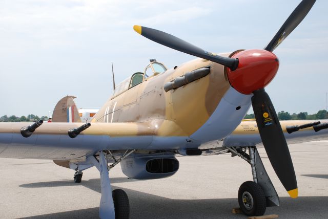 C-FTPM — - Hawker Hurricane visiting the Canadian Aviation Expo June 21/08 @ Oshawa Ontario.