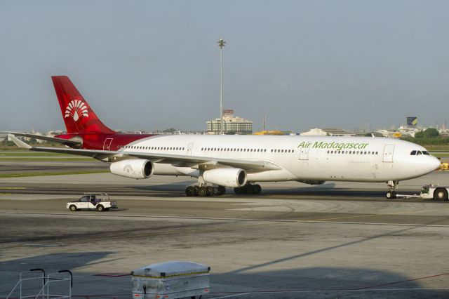 Airbus A340-300 (5R-EAA) - 31st March, 2015