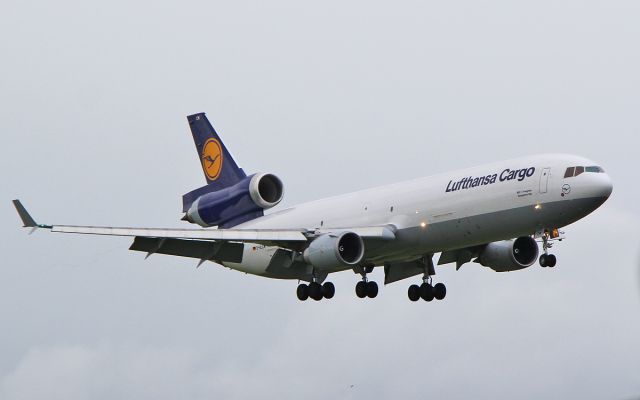 Boeing MD-11 (D-ALCM) - lufthansa cargo md-11f d-alcm about to land at shannon 10/7/17.