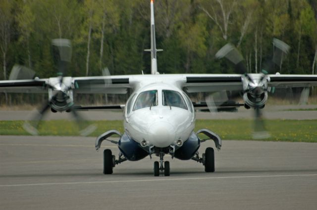 Mitsubishi MU-2 (C-GYUA) - Mitsubishi MU-2B-60 (Flight THU890) arriving at CYPQ from CYXU (May 11, 2017)