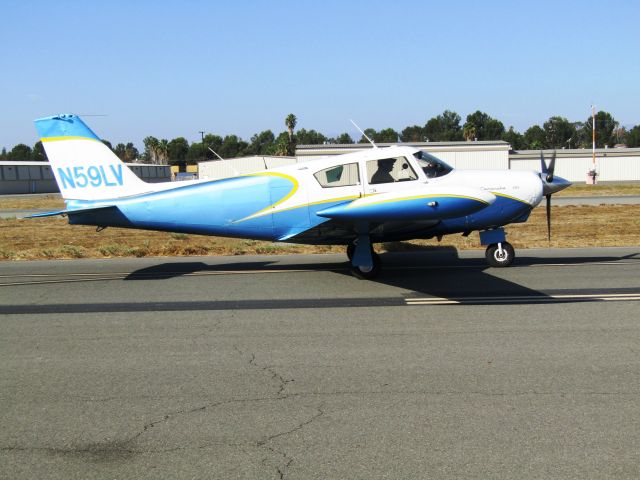 Piper PA-24 Comanche (N59LV) - Taxiing to ramp