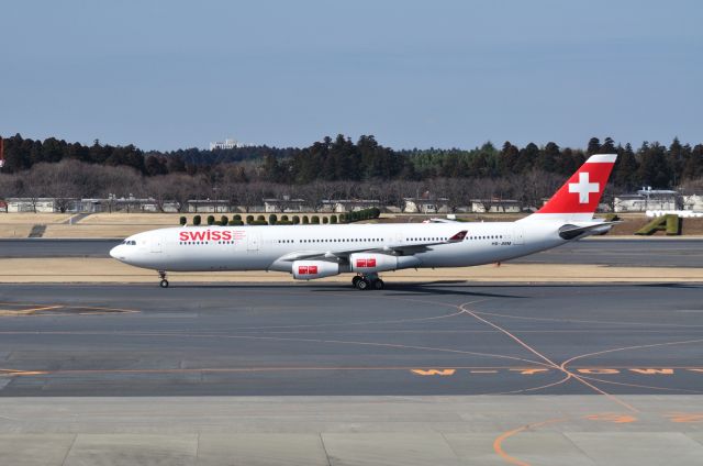 Airbus A340-300 (HB-JMM) - 2012/3/14