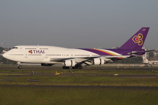 Boeing 747-400 (HS-TGB) - on 31 October 2018