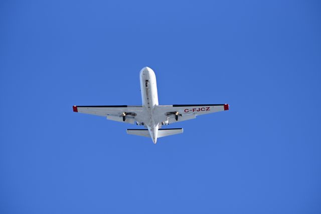 Cessna Citation II (C-FJCZ) - 12Feb2019 approach runway 34 Goose Bay Labrador