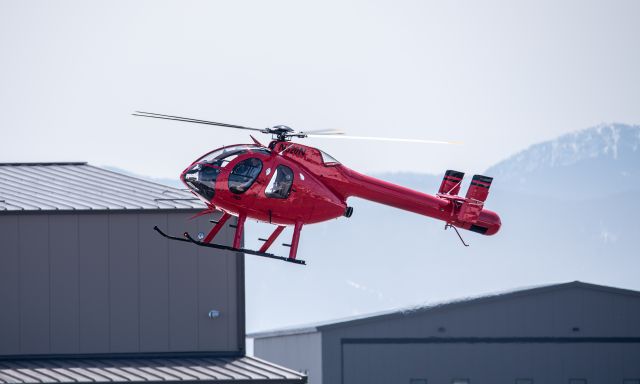 MD HELICOPTERS MD-520N (N520N) - Nice red lil bird