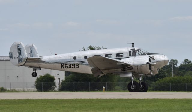 Beechcraft 18 (N649B) - Airventure 2017