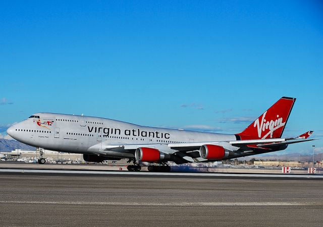 Boeing 747-400 (G-VTOP) - Virgin Atlantic Airways Boeing 747-4Q8 G-VTOP (cn 28194/1100) "Virginia Plain"  McCarran International Airport (IATA: LAS, ICAO: KLAS, FAA LID: LAS)