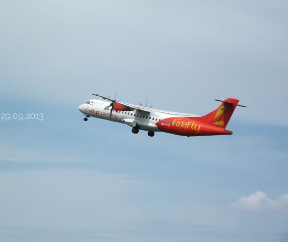 Boeing 727-100 (9M-FYB) - Firefly with tail number 9M-FYB takeoff runway 35 WITT/BTJ Sultan Iskandar Muda International Airport Aceh