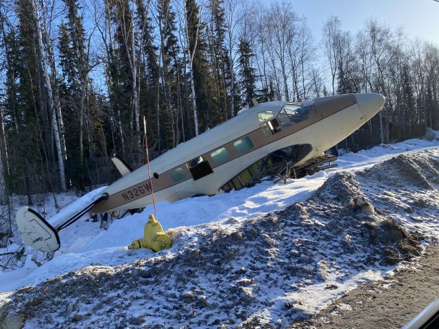 N326W — - This was located in Fairbanks, AK on Davis Avenue 