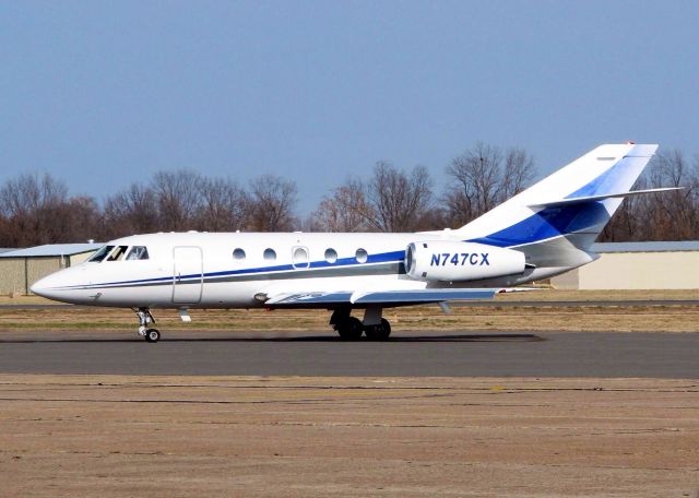 Dassault Falcon 20 (N747CX) - At Downtown Shreveport.