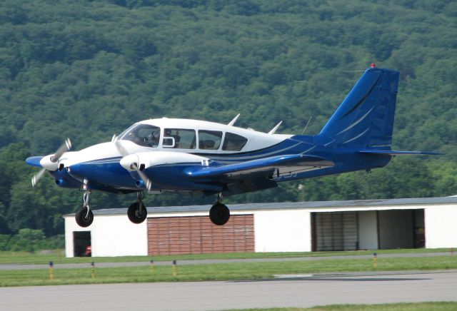 Beechcraft Bonanza (33) (N469P) - Landing at the 2009 WRAP Fly-In